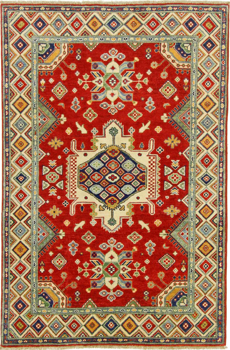 Tapis afghan Kazak 181x120 181x120, Tapis persan Noué à la main