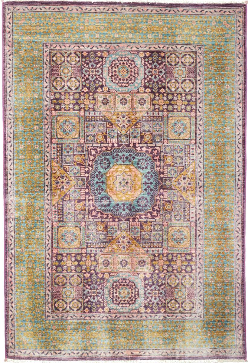 Tapete paquistanês Mamluk 181x124 181x124, Tapete persa Atado à mão