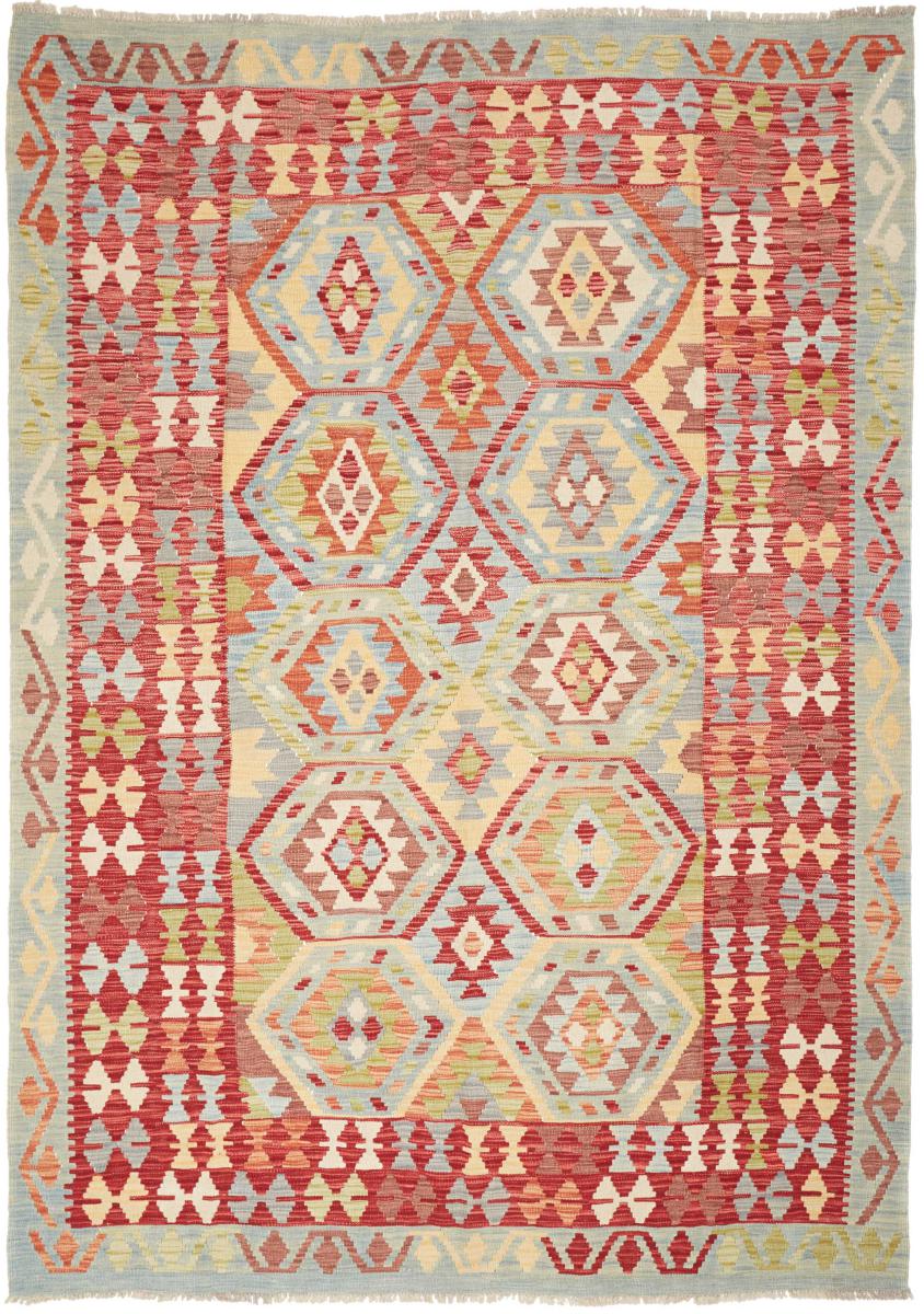 Tapete afegão Kilim Afegão 243x170 243x170, Tapete persa Tecido à mão