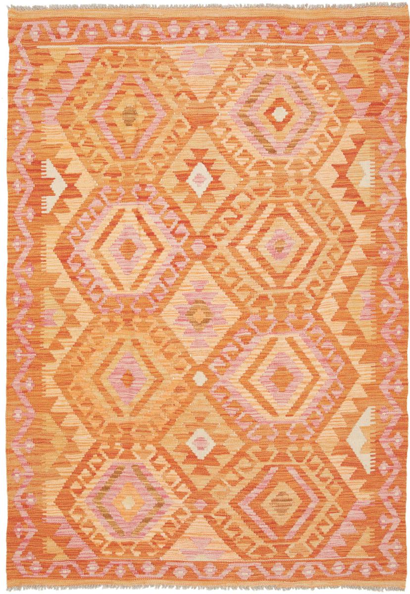 Αφγανικό χαλί Κιλίμ Afghan 184x124 184x124, Περσικό χαλί Οι κόμποι έγιναν με το χέρι