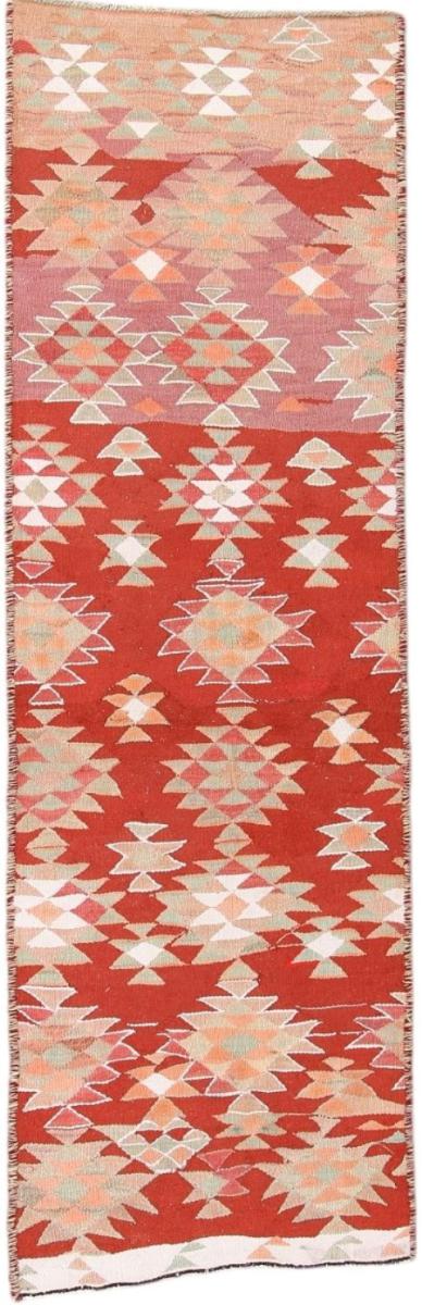 Persisk tæppe Kelim Fars Antikke 254x81 254x81, Persisk tæppe Håndvævet