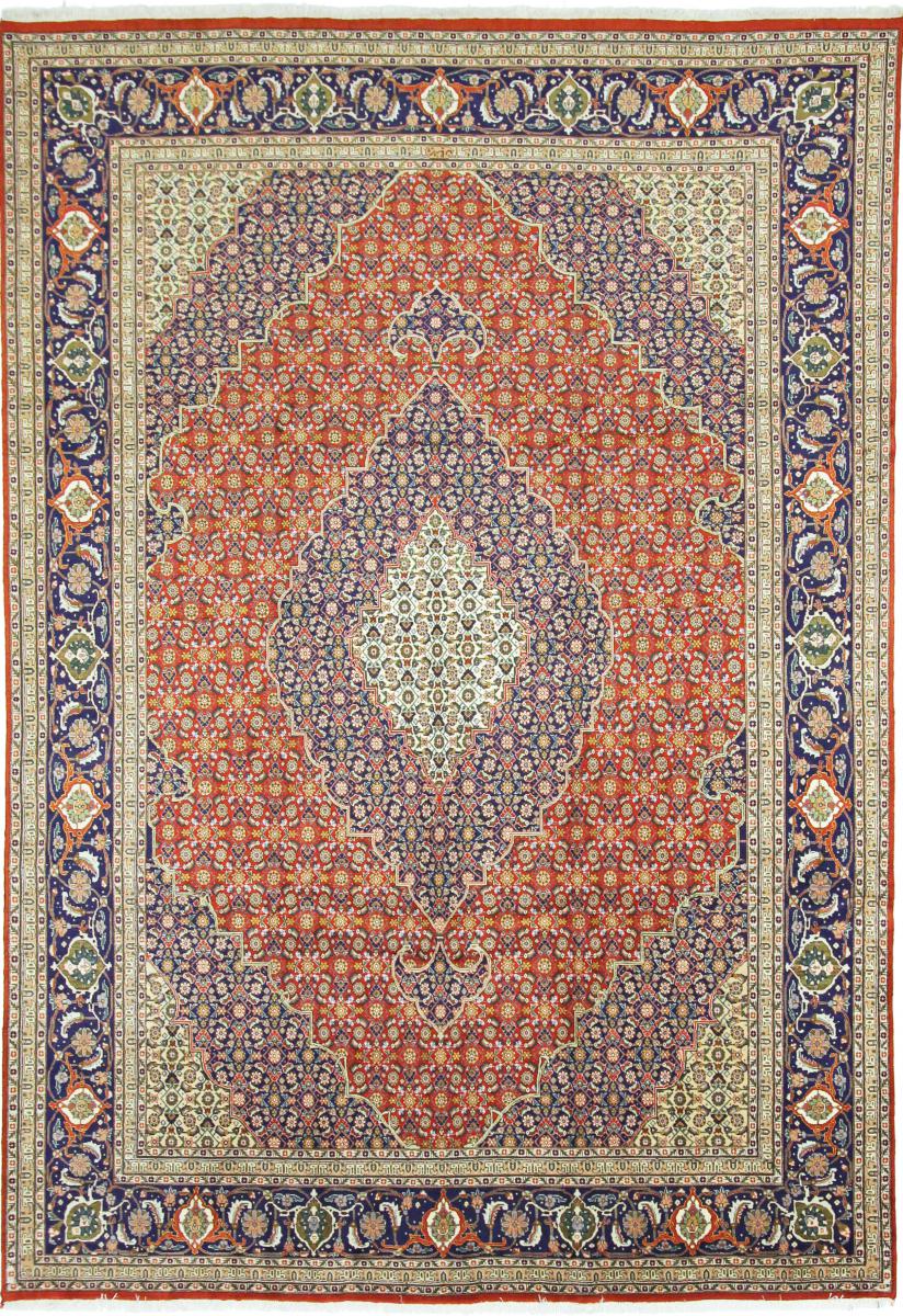 Tapete persa Tabriz 346x243 346x243, Tapete persa Atado à mão