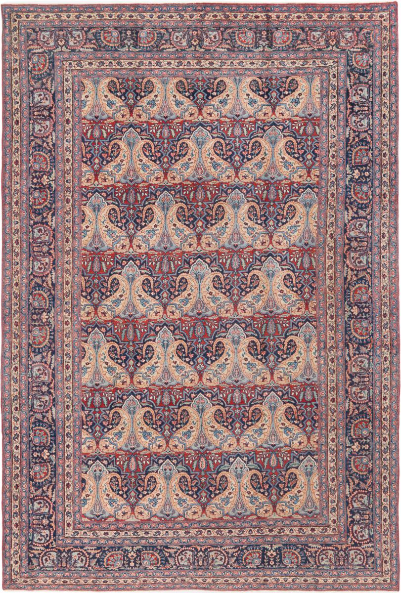 Perserteppich Isfahan Khoy Alt 11'6"x7'9" 11'6"x7'9", Perserteppich Handgeknüpft