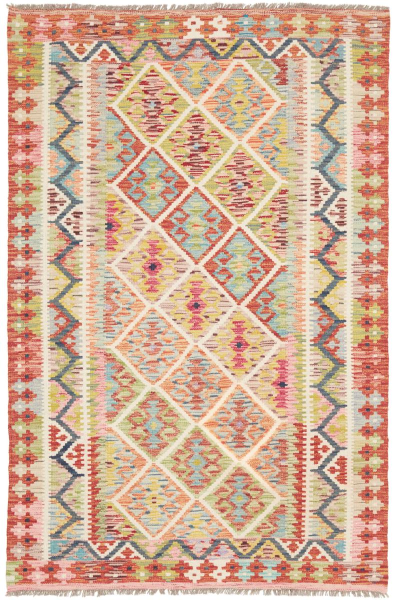 Afghanska mattan Kilim Afghan 182x123 182x123, Persisk matta handvävd 