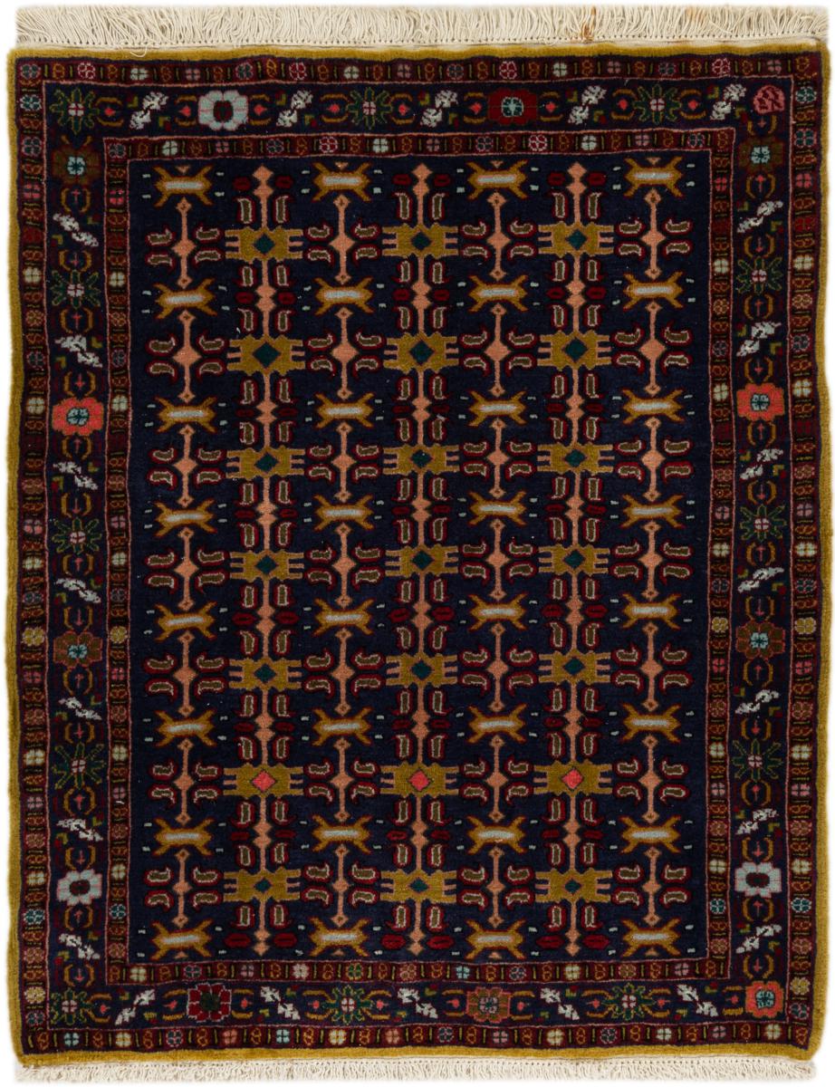 Alfombra persa Hamadan 96x80 96x80, Alfombra persa Anudado a mano