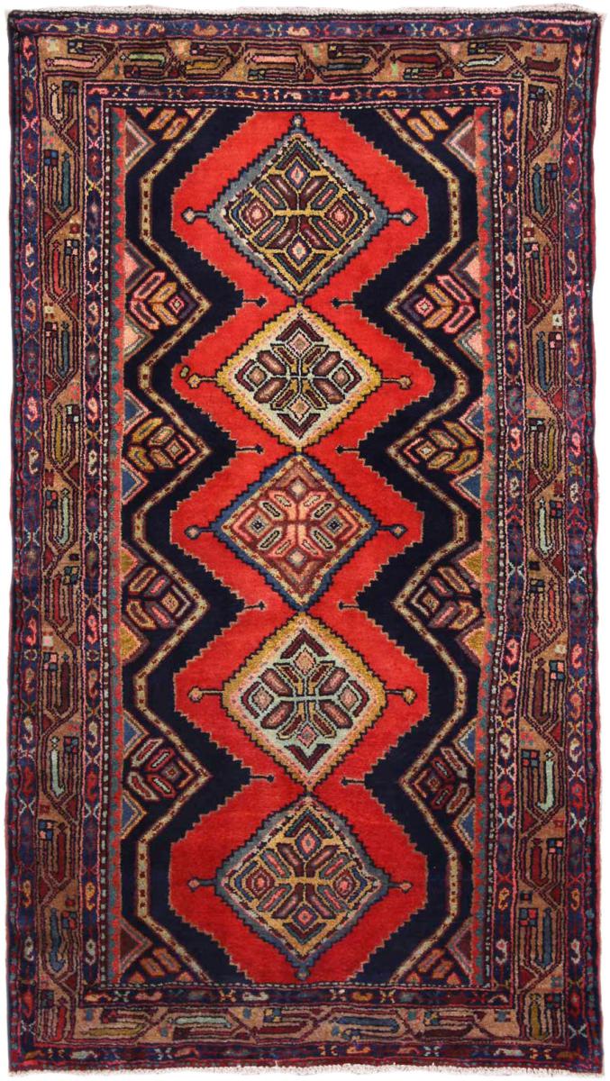 Persian Rug Hamadan 201x112 201x112, Persian Rug Knotted by hand