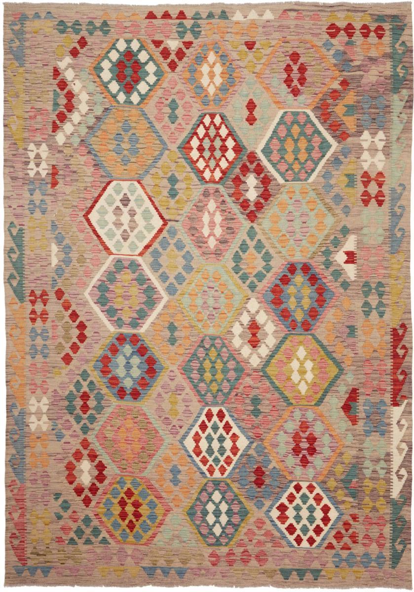 Afgán szőnyeg Kilim Afgán 254x180 254x180, Perzsa szőnyeg szőttesek