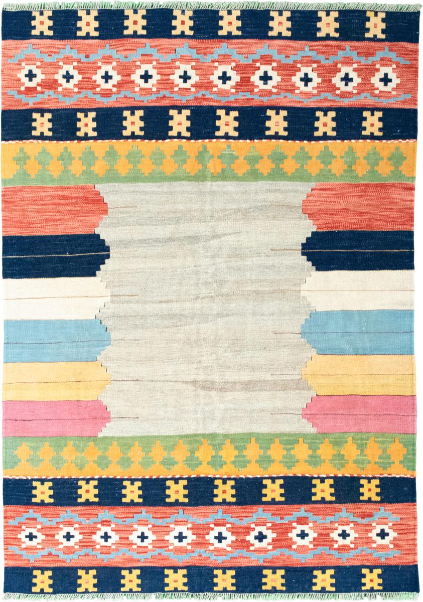 Tapete persa Kilim Fars 186x129 186x129, Tapete persa Tecido à mão