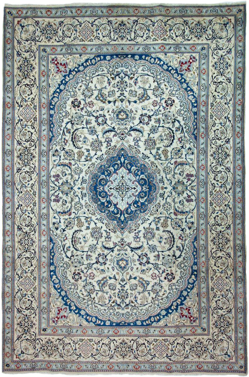 Persisk tæppe Nain 292x194 292x194, Persisk tæppe Knyttet i hånden