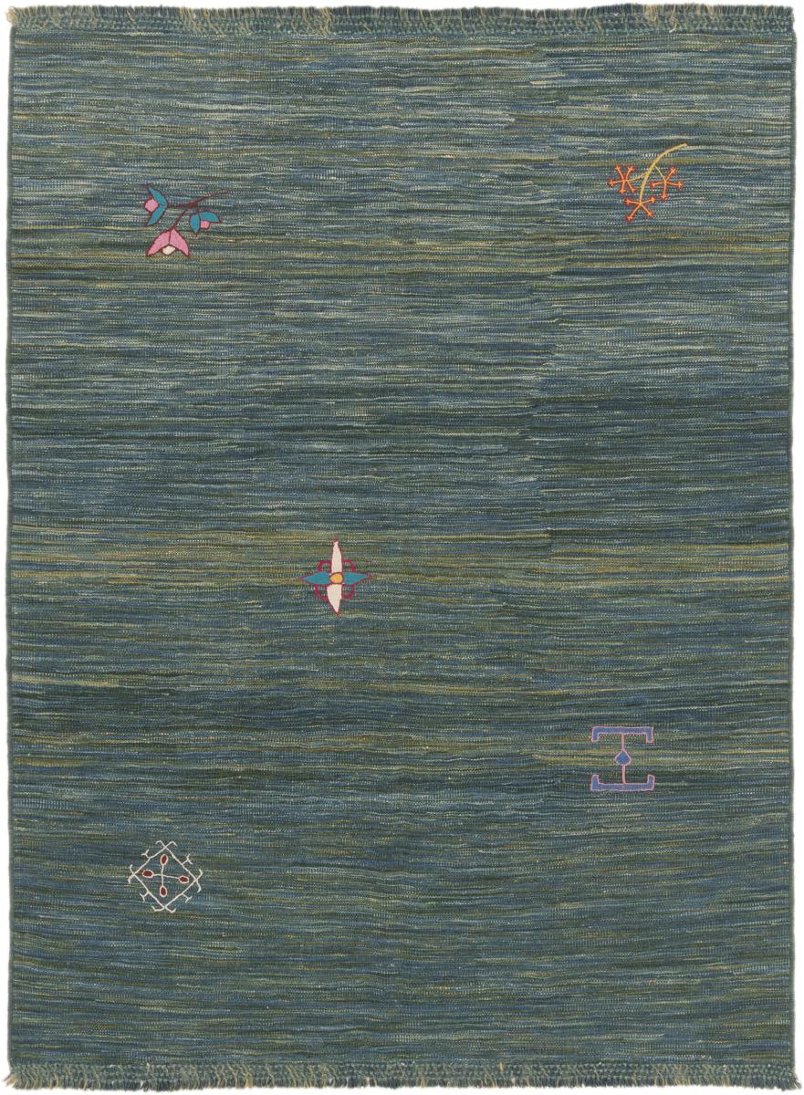Tapis afghan Kilim Afghan Design 207x157 207x157, Tapis persan Tissé à la main