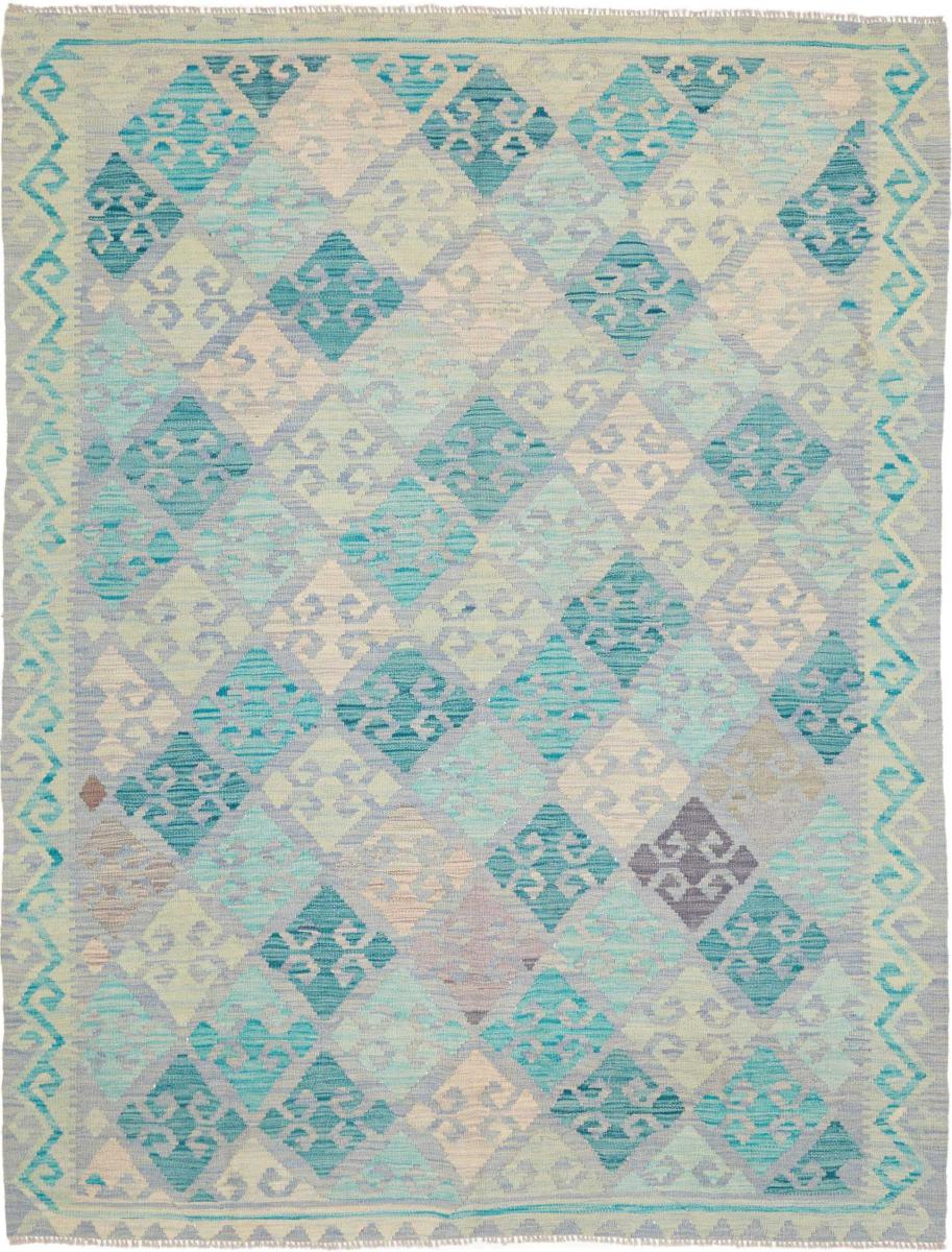 Afghansk tæppe Kelim Afghan 227x176 227x176, Persisk tæppe Håndvævet