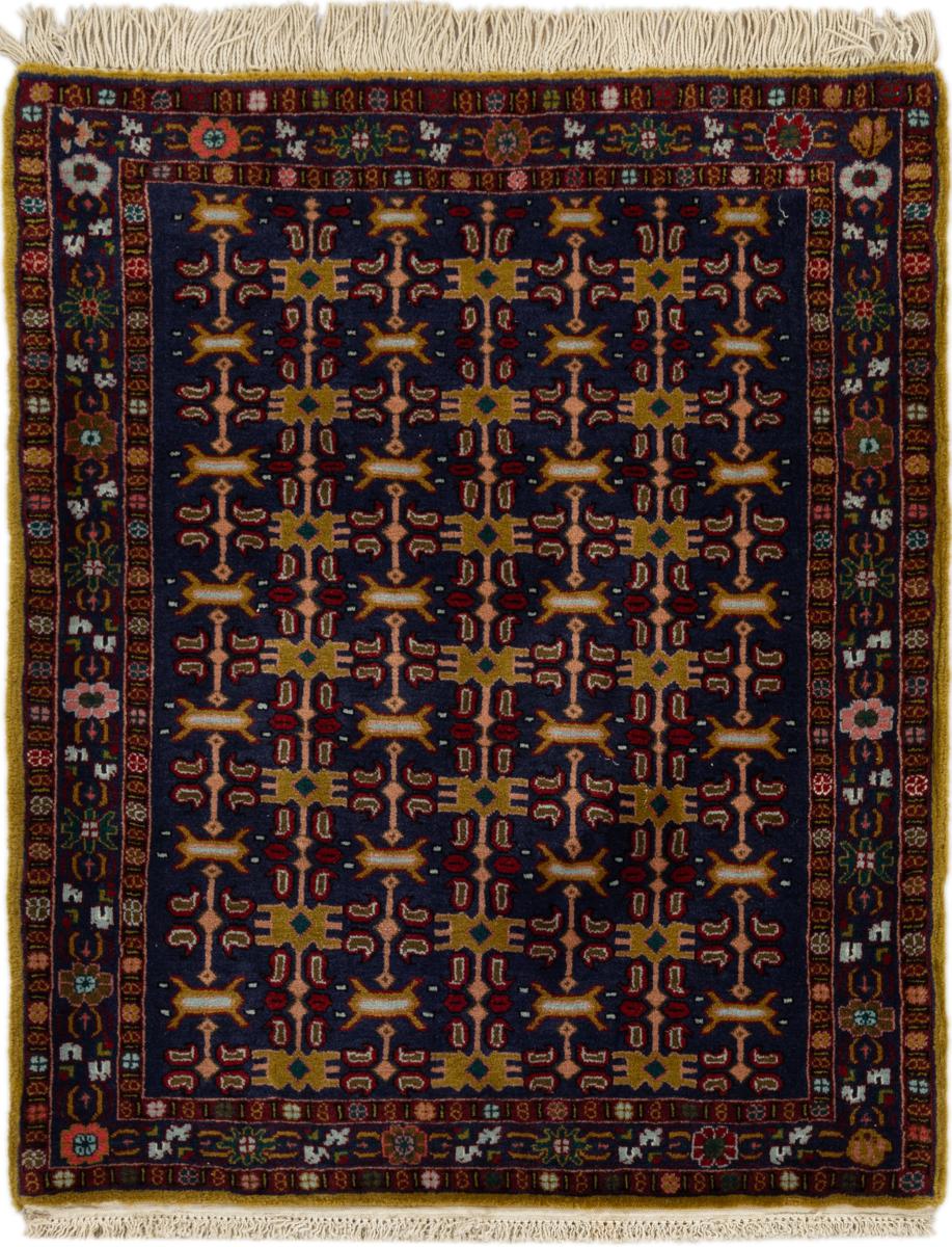 Persian Rug Hamadan 97x81 97x81, Persian Rug Knotted by hand