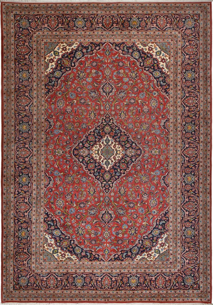 Tapete persa Keshan 349x247 349x247, Tapete persa Atado à mão