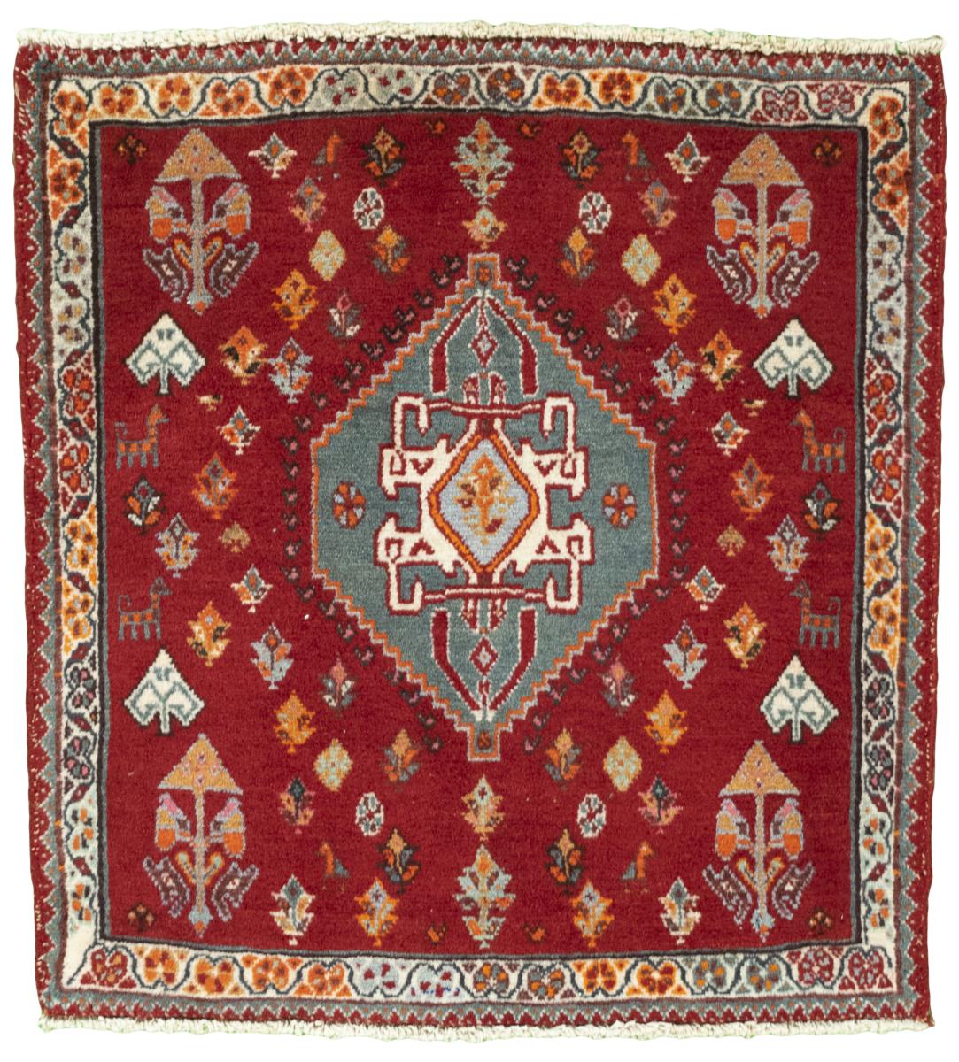 Persisk matta Shiraz 68x64 68x64, Persisk matta Knuten för hand