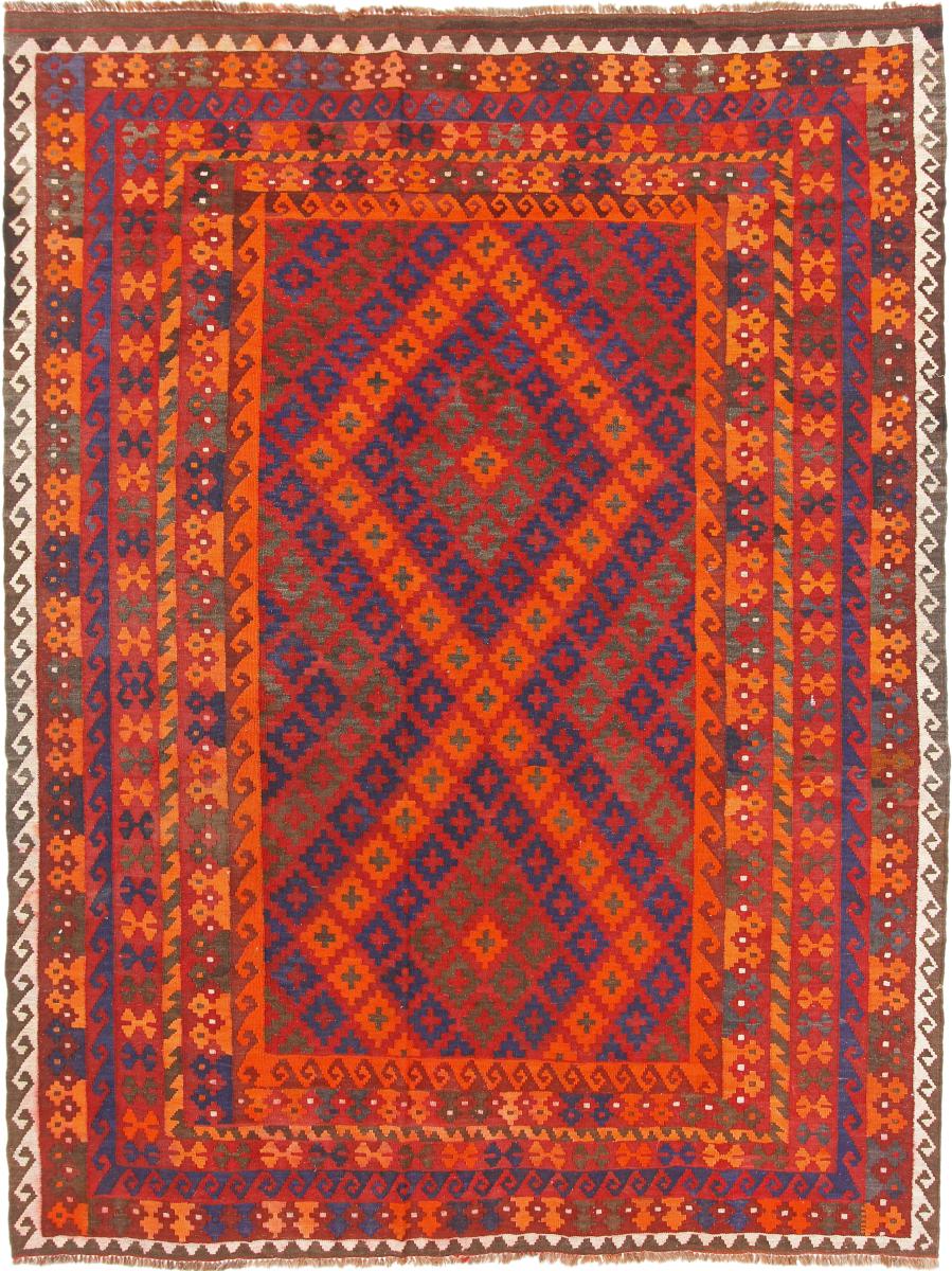 Tapete afegão Kilim Afegão Antigo 265x196 265x196, Tapete persa Tecido à mão