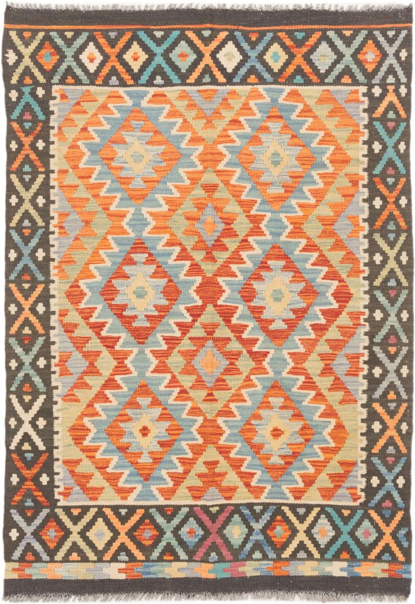 Tapete afegão Kilim Afegão 150x107 150x107, Tapete persa Tecido à mão