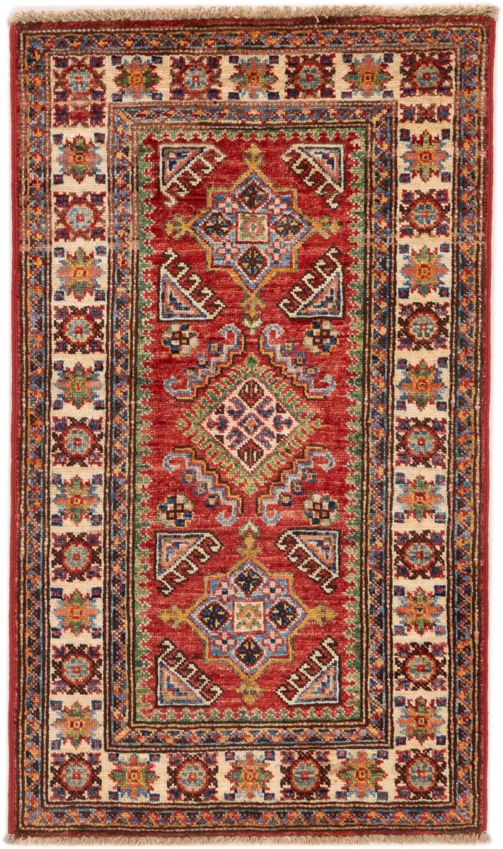 Afghan rug Super Kazak 100x58 100x58, Persian Rug Knotted by hand