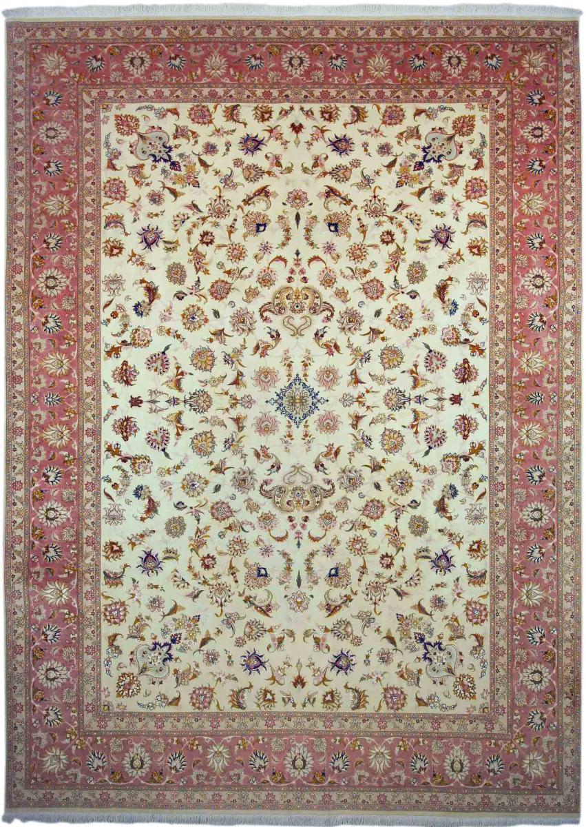 Persisk matta Tabriz 340x249 340x249, Persisk matta Knuten för hand