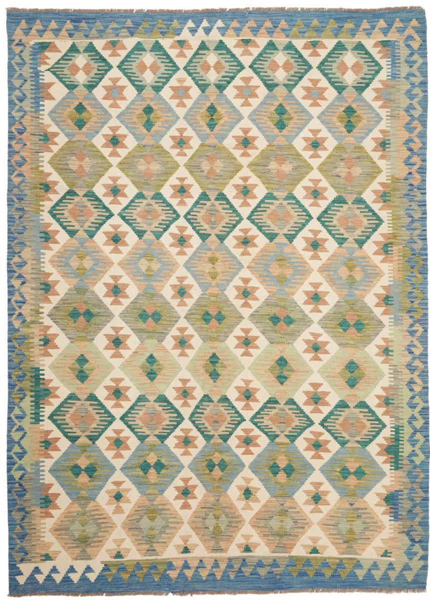 Afghansk teppe Kelim Afghan 229x163 229x163, Persisk teppe Handwoven 