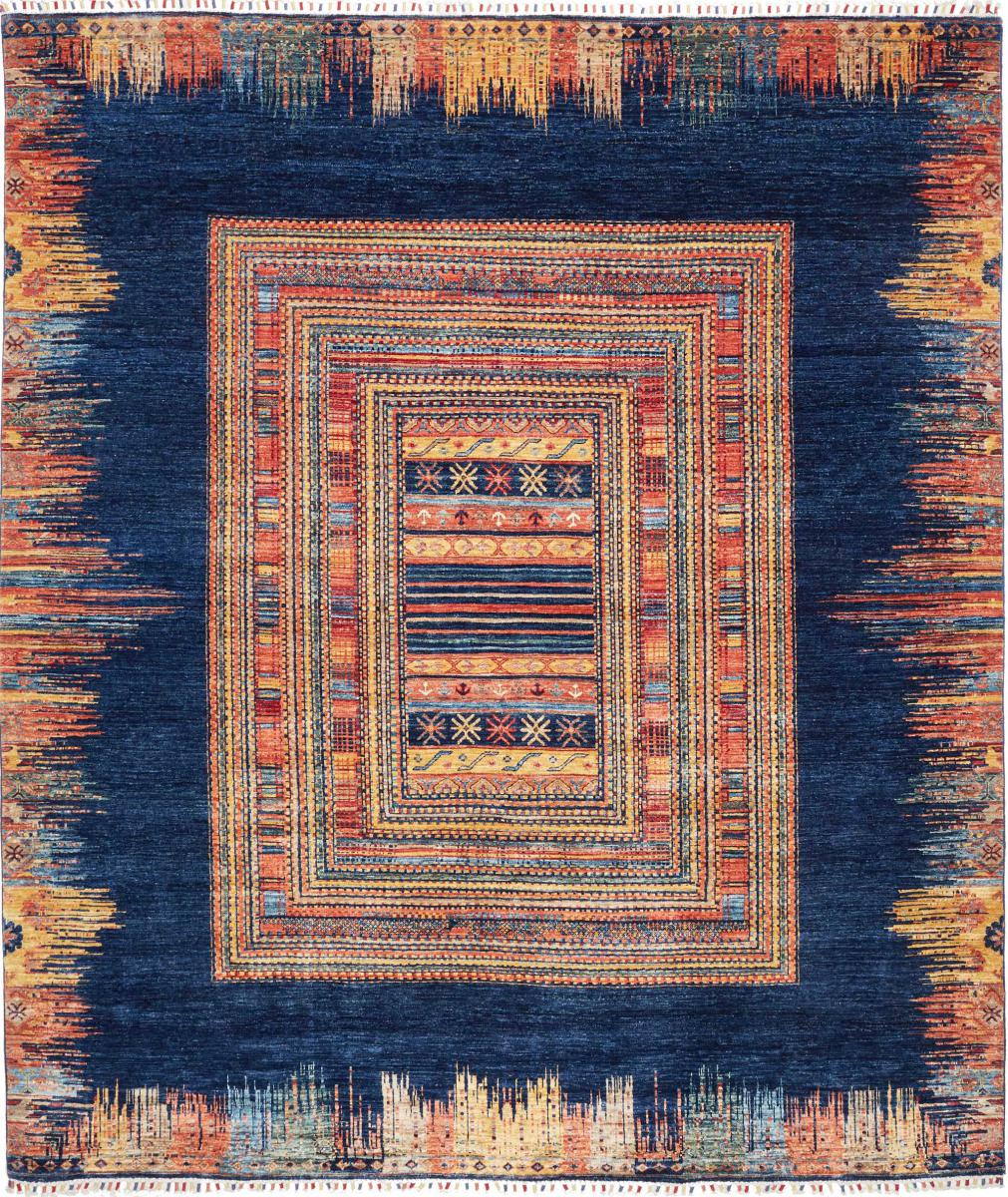 Pakistani rug Design Arijana 9'6"x8'4" 9'6"x8'4", Persian Rug Knotted by hand