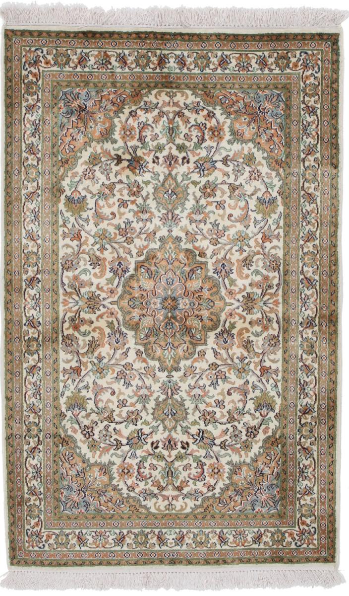 Indisk tæppe Kashmir Designer tæpper 129x78 129x78, Persisk tæppe Knyttet i hånden