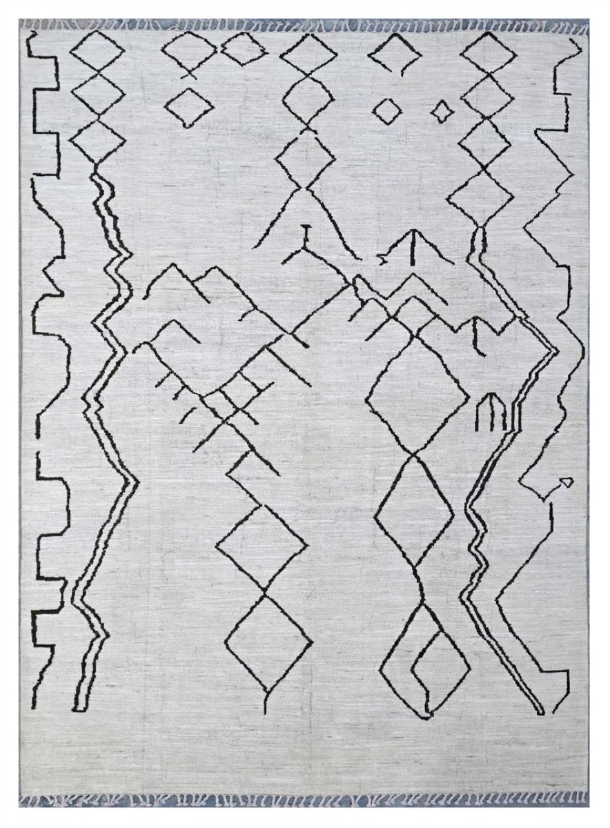 Tapete do Paquistão Berber Contemporary 338x252 338x252, Tapete persa Feito à mão