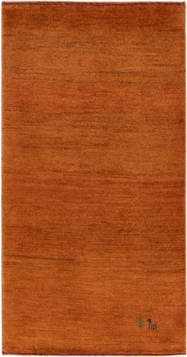 Tapete persa Persa Gabbeh Kashkuli Banafsheh 129x67 129x67, Tapete persa Atado à mão