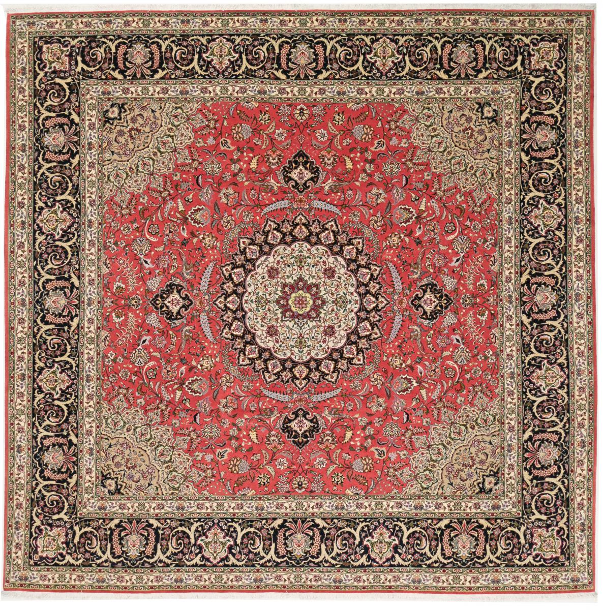 Tapete persa Tabriz 50Raj 301x299 301x299, Tapete persa Atado à mão