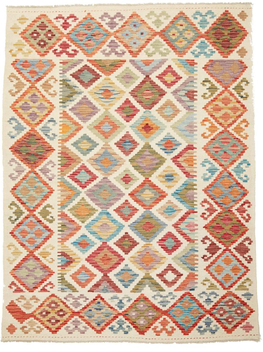 Tapete afegão Kilim Afegão 200x151 200x151, Tapete persa Tecido à mão