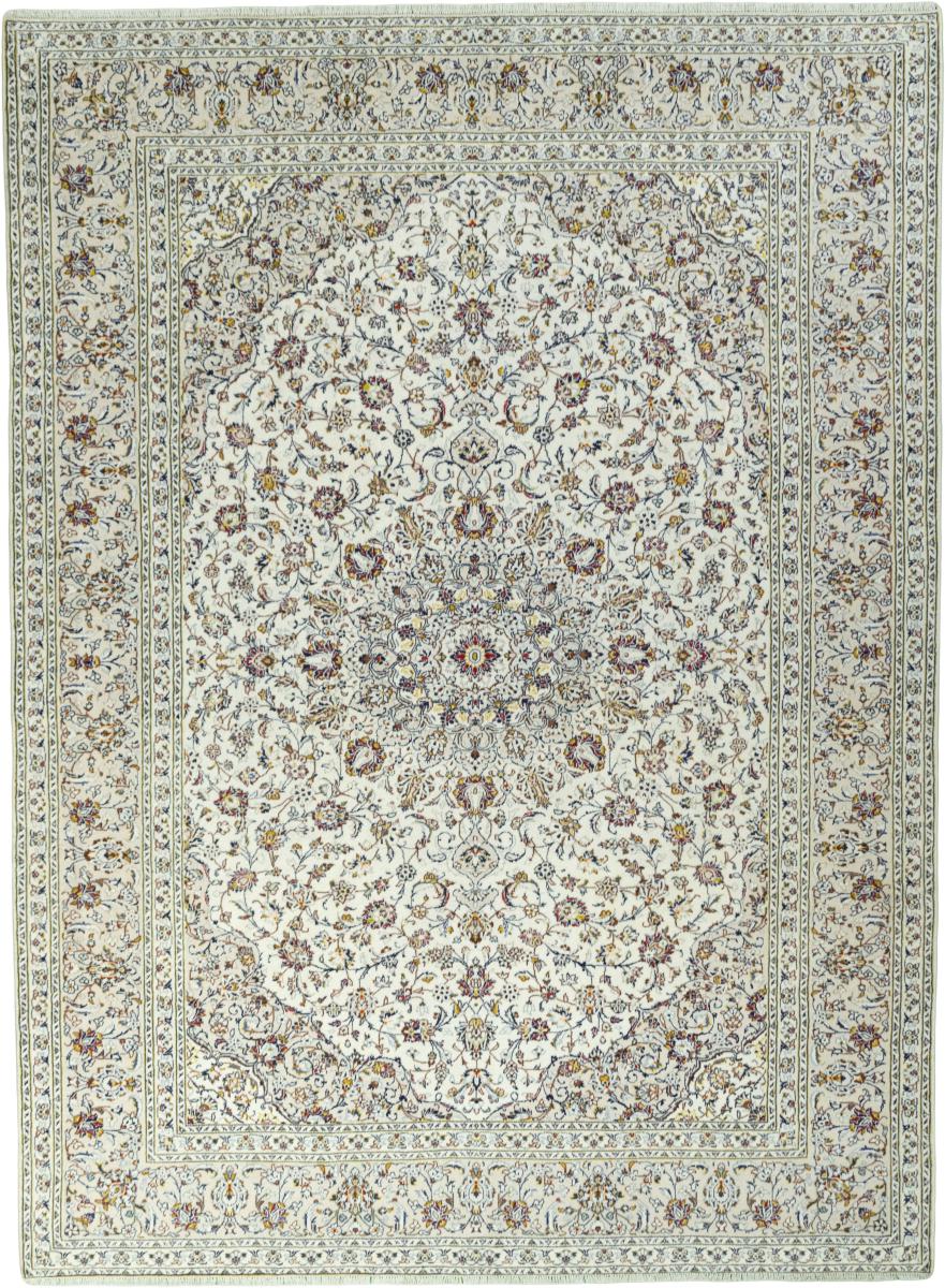 Tapis persan Kashan 402x298 402x298, Tapis persan Noué à la main