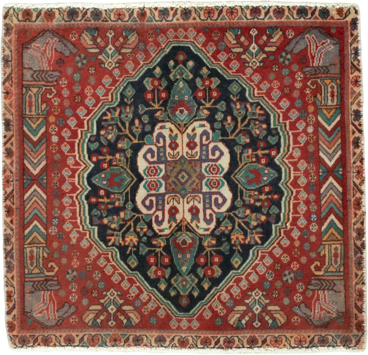 Persialainen matto Shiraz 61x61 61x61, Persialainen matto Solmittu käsin