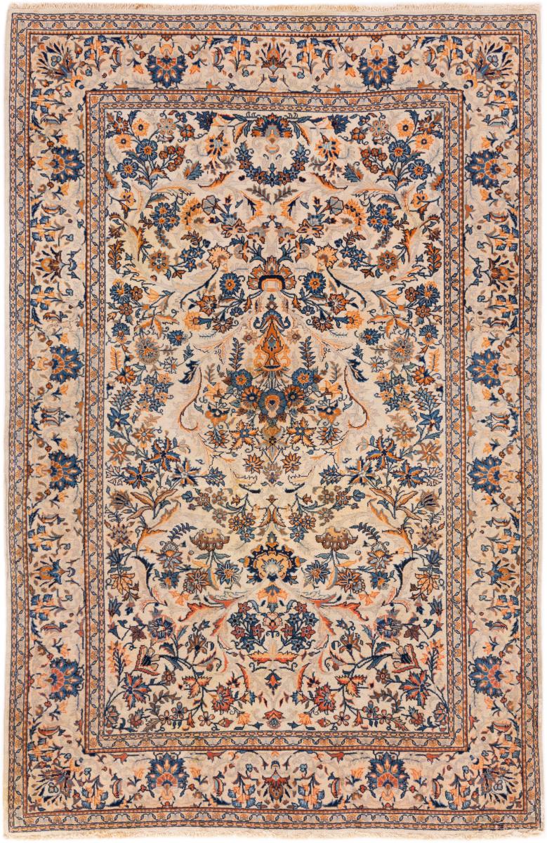 Perzisch tapijt Keshan Oud 206x133 206x133, Perzisch tapijt Handgeknoopt