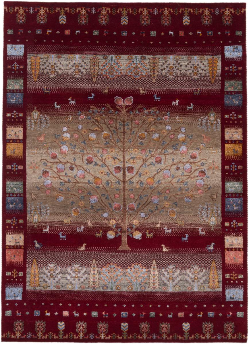 Indiaas tapijt Gabbeh Loribaft 220x161 220x161, Perzisch tapijt Handgeknoopte