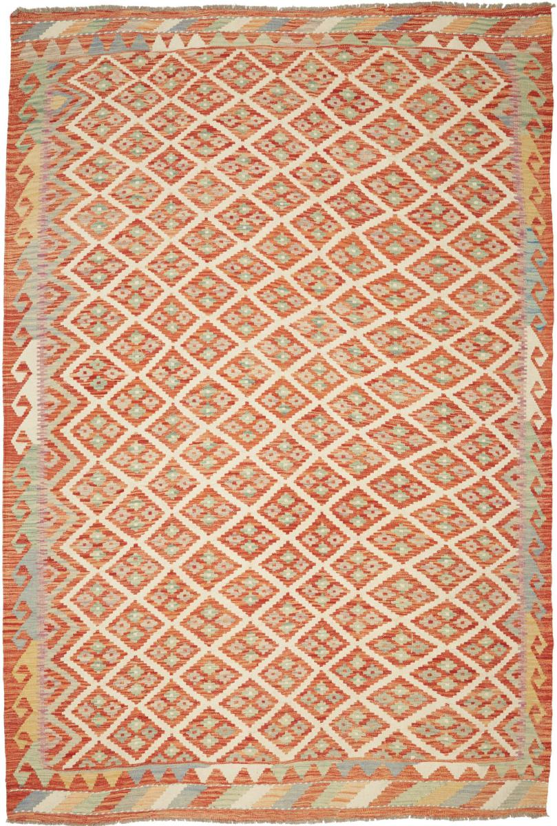 Tapete afegão Kilim Afegão 296x197 296x197, Tapete persa Tecido à mão