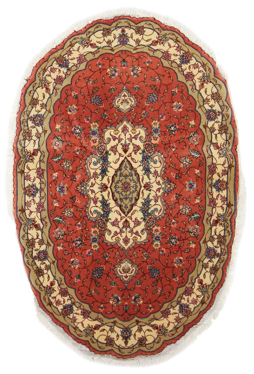 Tapete persa Tabriz 50Raj 148x96 148x96, Tapete persa Atado à mão