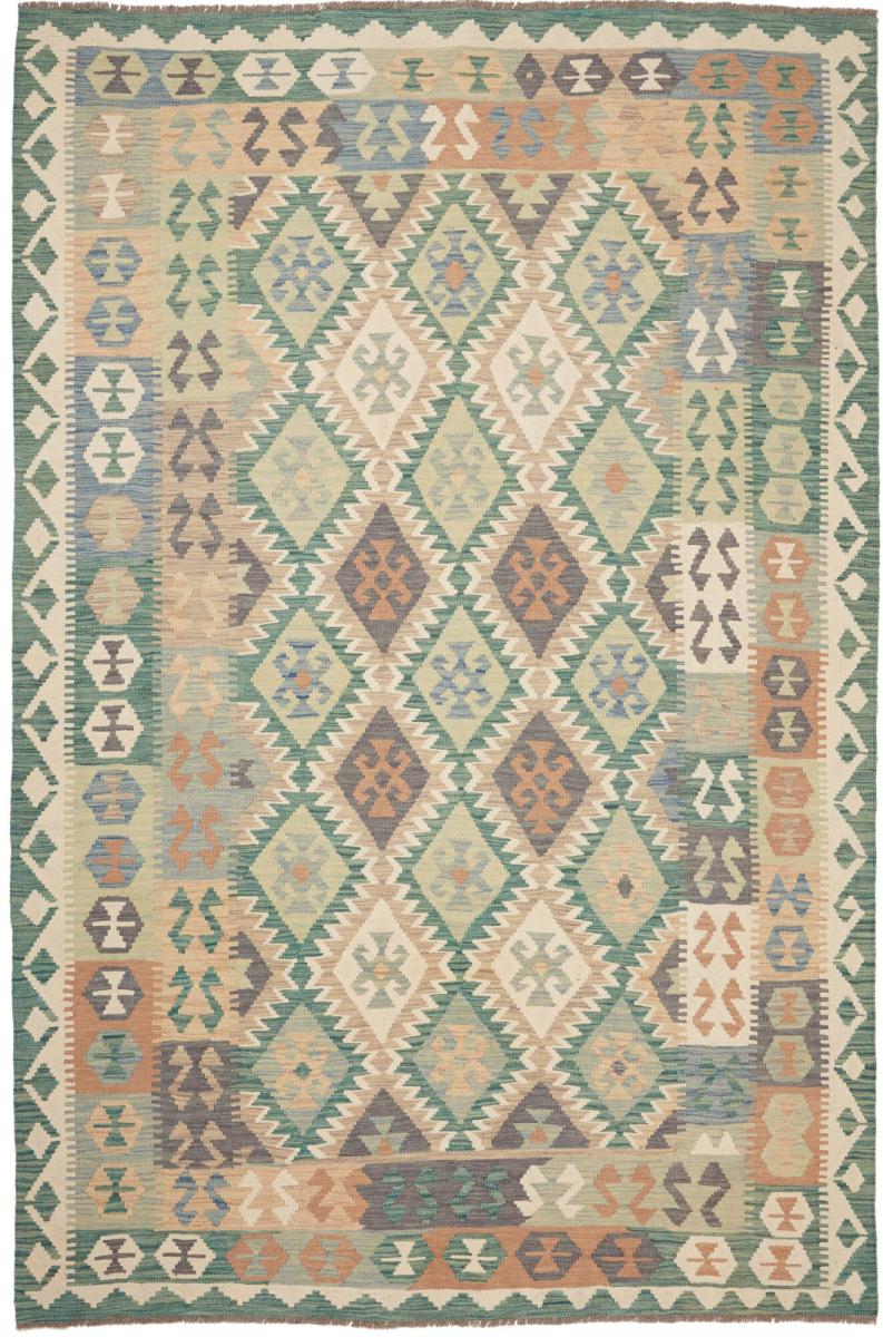 Tapete afegão Kilim Afegão 256x171 256x171, Tapete persa Tecido à mão