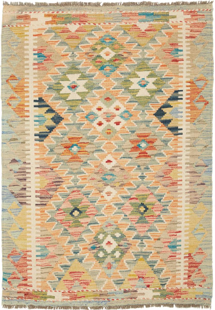Afghanischer Teppich Kelim Afghan 120x83 120x83, Perserteppich Handgewebt