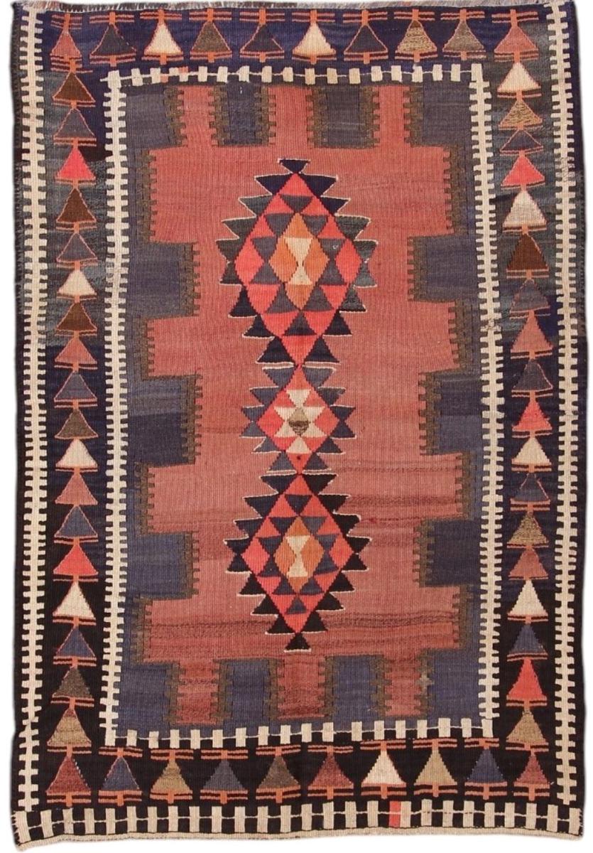 Perserteppich Kelim Fars Antik 7'7"x5'3" 7'7"x5'3", Perserteppich Handgewebt