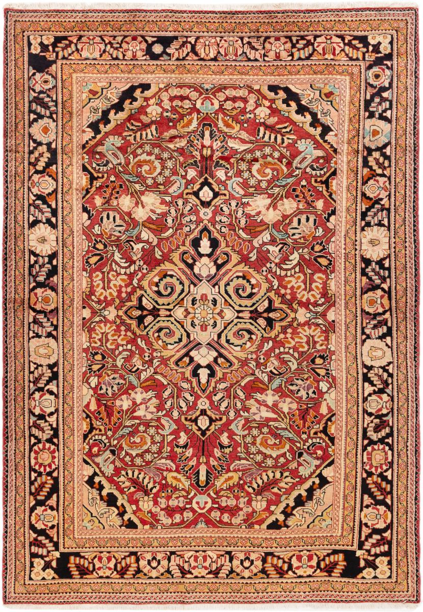 Tapis persan Hamadan 316x220 316x220, Tapis persan Noué à la main
