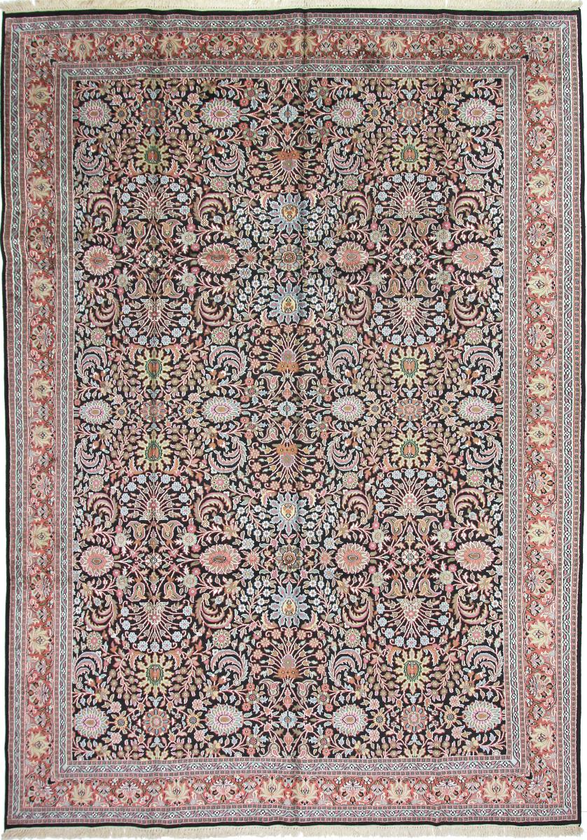 Tappeto indiano Cachemire di Seta 339x242 339x242, Tappeto persiano Annodato a mano