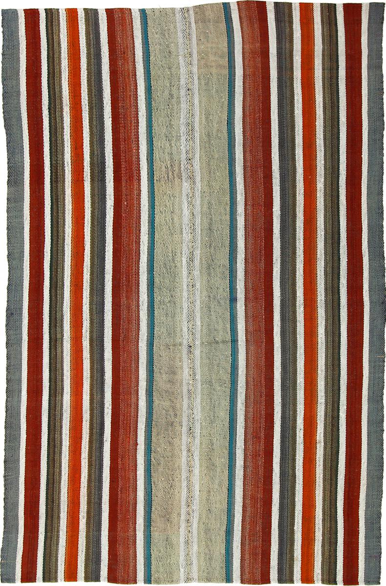 Perzsa szőnyeg Kilim Fars Antik 6'1"x4'0" 6'1"x4'0", Perzsa szőnyeg szőttesek