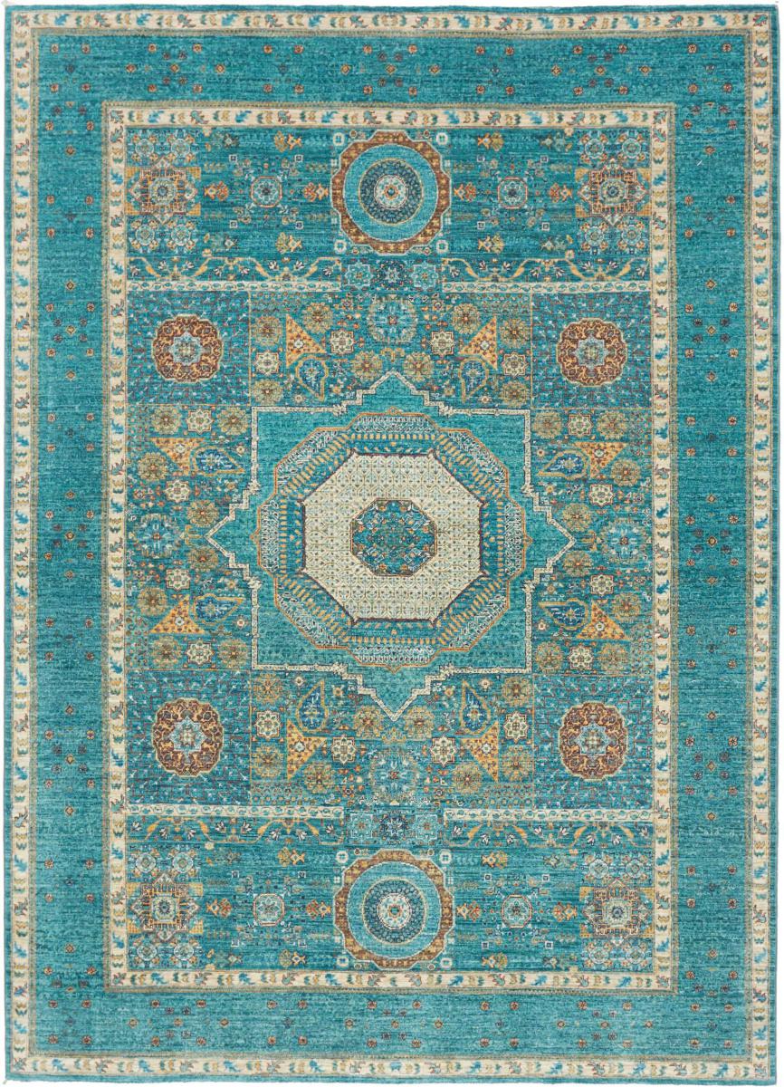 Pakistani rug Mamluk 241x170 241x170, Persian Rug Knotted by hand