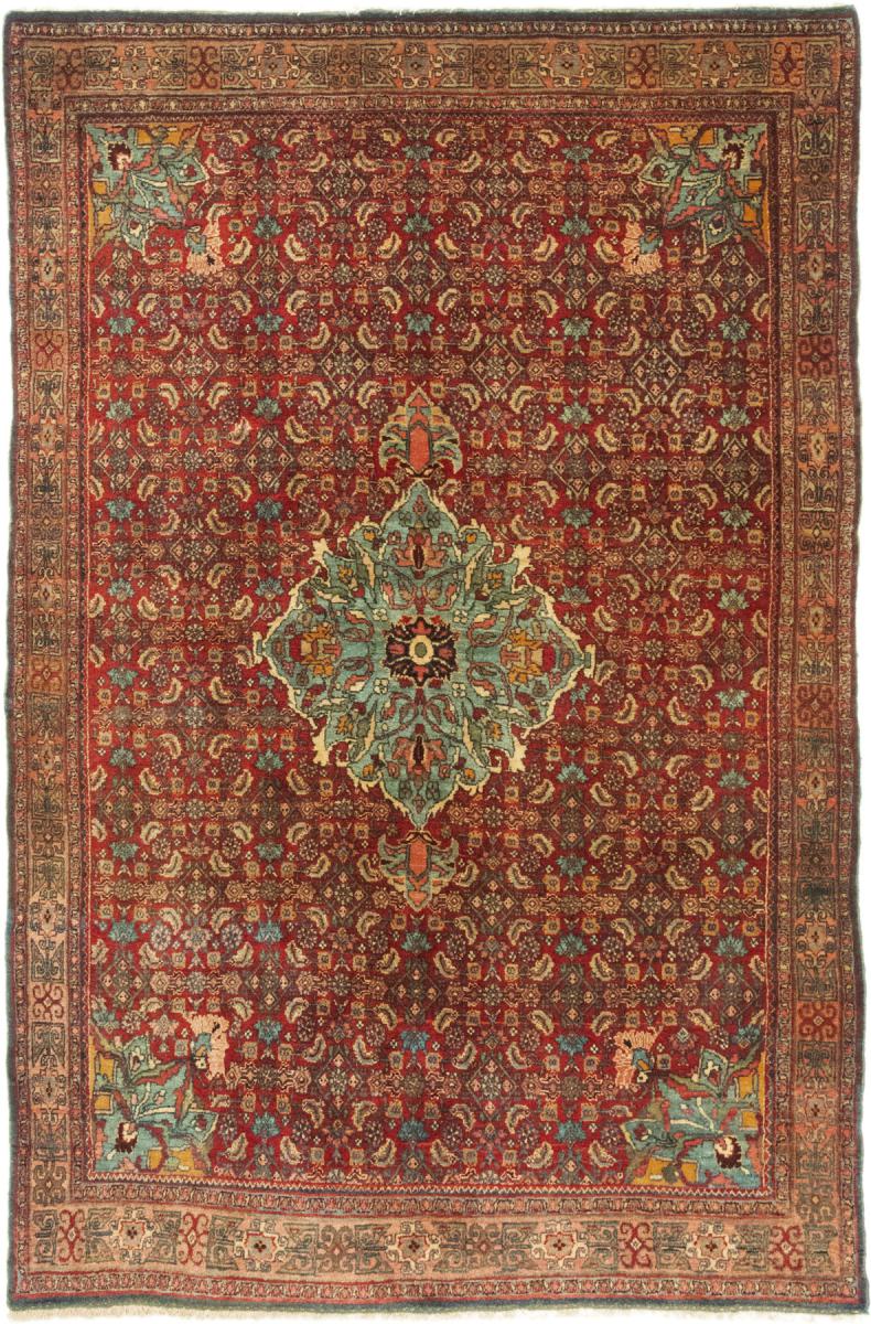 Alfombra persa Bidjar Antiguo 222x141 222x141, Alfombra persa Anudado a mano