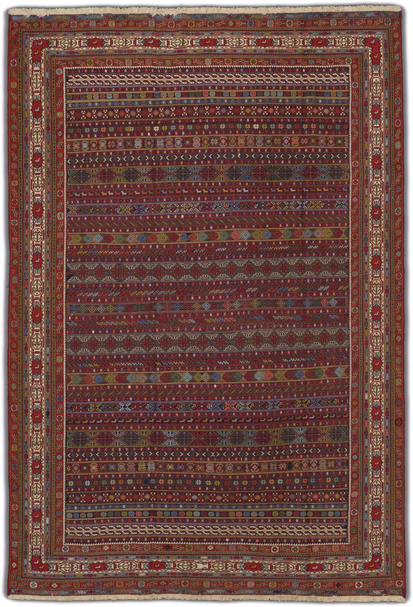 Persialainen matto Kelim Fars Sirjan 285x192 285x192, Persialainen matto kudottu