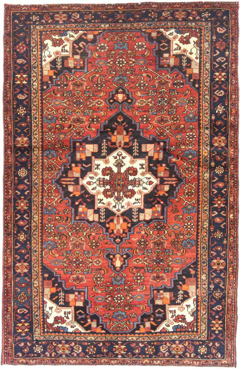 Persisk tæppe Zanjan 202x134 202x134, Persisk tæppe Knyttet i hånden