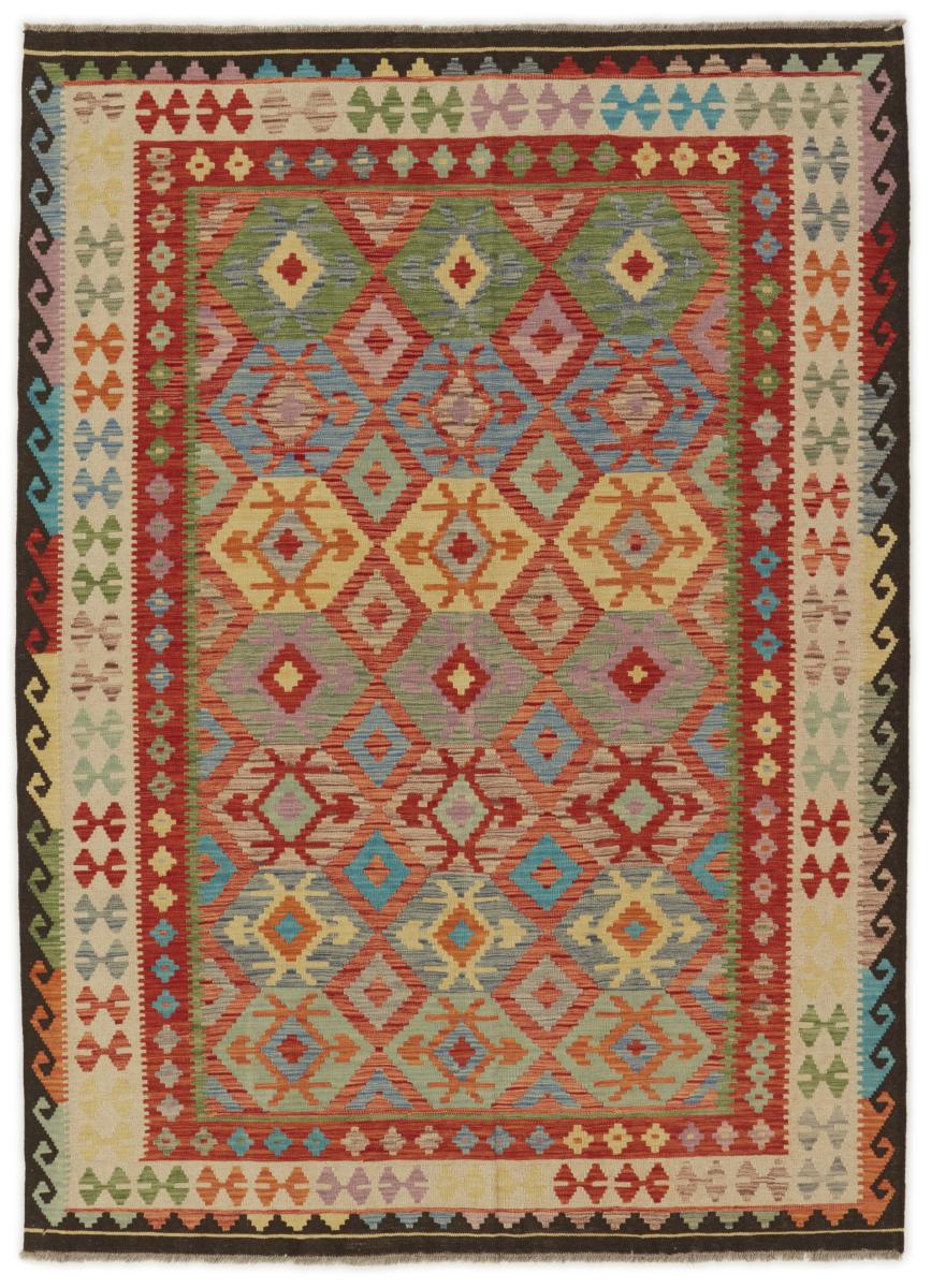 Afghan rug Kilim Afghan 243x177 243x177, Persian Rug Woven by hand