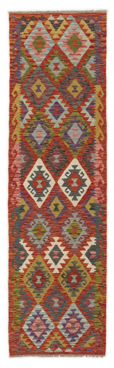 Pakistaans tapijt Kilim Afghan 297x87 297x87, Perzisch tapijt Handgeweven