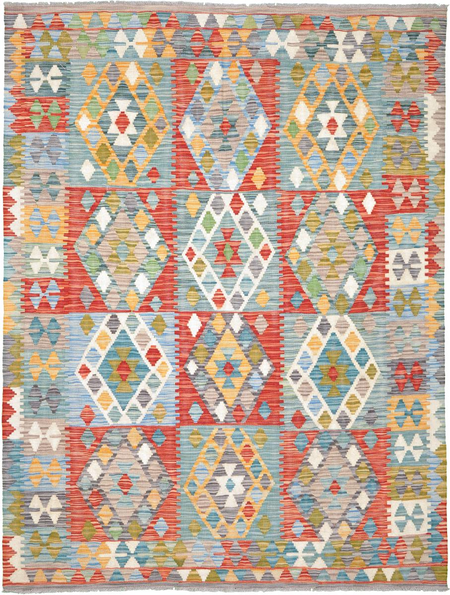 Tapete paquistanês Kilim Afegão Himalaya 195x150 195x150, Tapete persa Tecido à mão