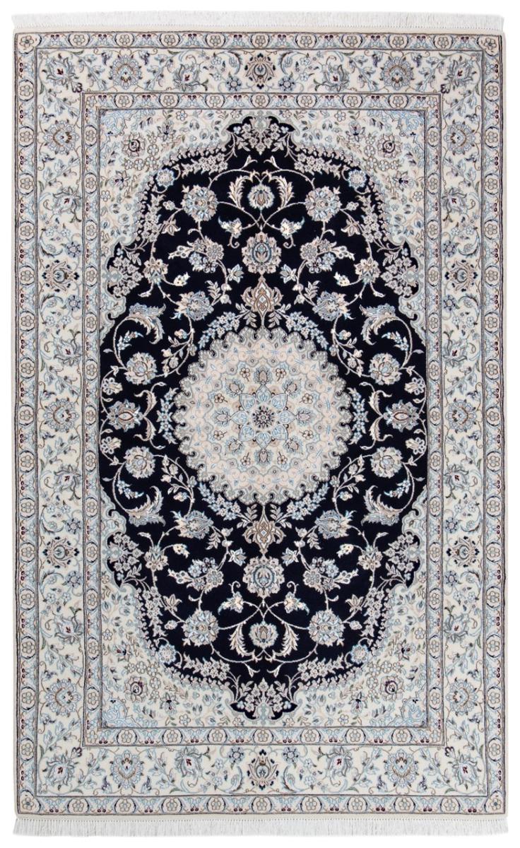 Persisk tæppe Nain 9La 257x159 257x159, Persisk tæppe Knyttet i hånden