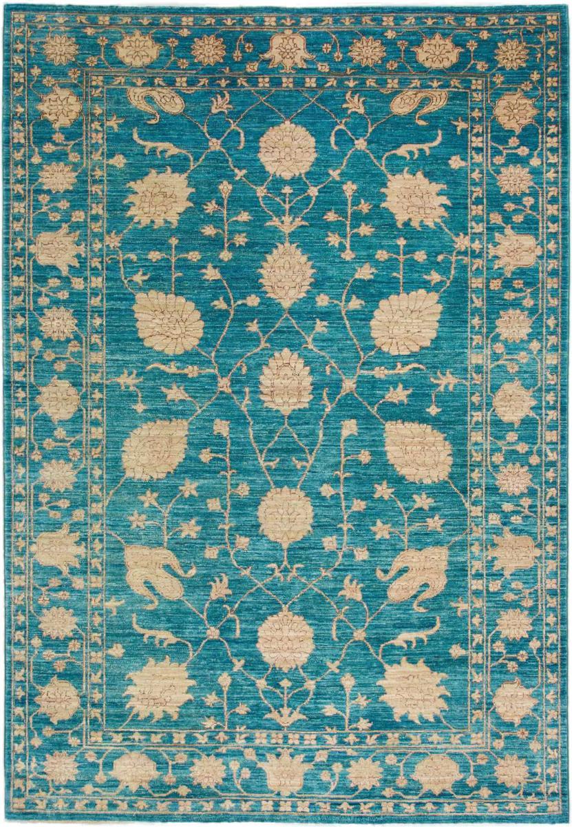 Pakistaans tapijt Mahra 250x172 250x172, Perzisch tapijt Handgeknoopt
